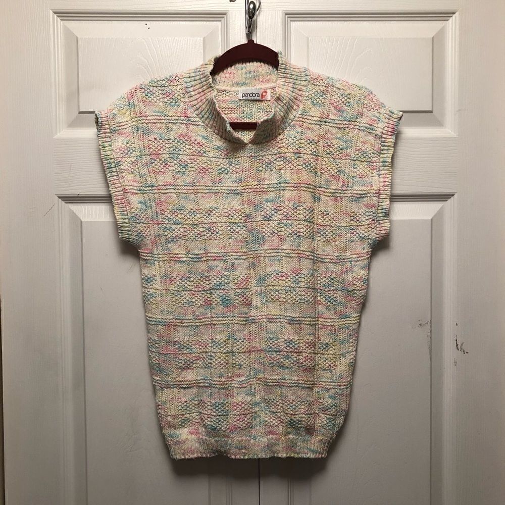 Vintage Pandora Short Sleeve Sweater